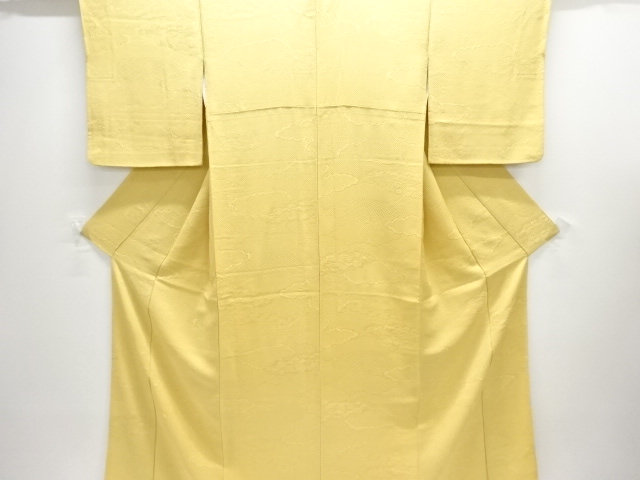 JAPANESE KIMONO / IROMUJI / WOVEN CLOUD & PLANT
